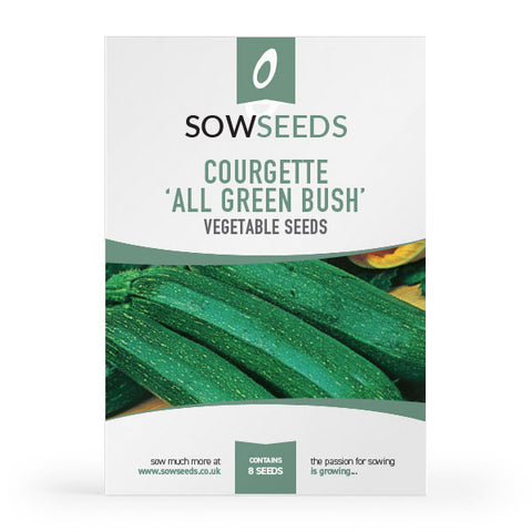 courgette all green bush vegetable seeds 