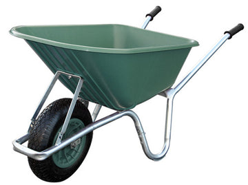 Big Mucker Green Wheelbarrow - 100 Ltr / 120kg