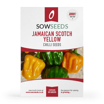 jamaican scotch bonnet yellow chilli seeds