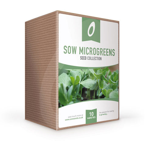 sow microgreen seed collection box gardening gift 